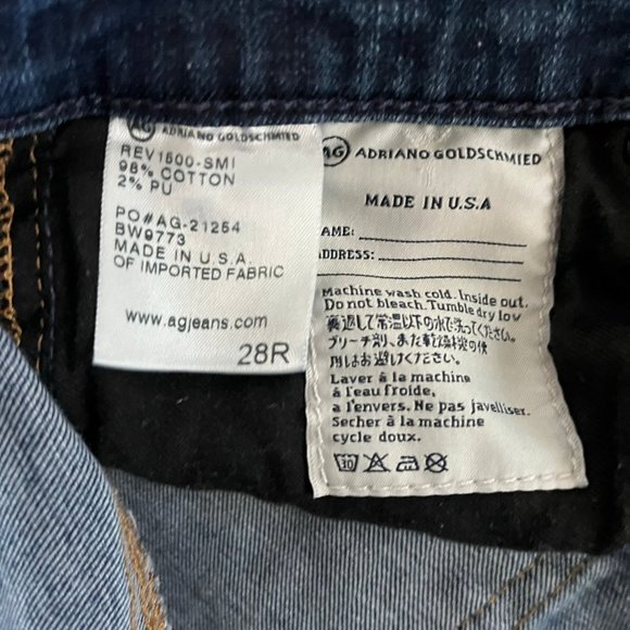 Adriano Goldschmied AG the Absolute Legging Extreme Skinny Size 28 - Picture 13 of 14